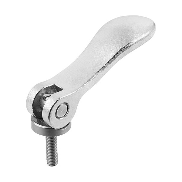 Adjustable Cam Levers in SS ext. thread, thrust washer SS, inch